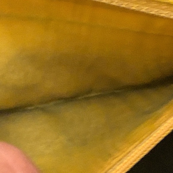 Chanel Yellow Caviar Wallet with Authenticity Card - Picture 8 of 13